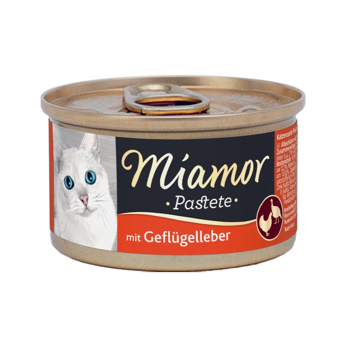 Miamor Pastete Geflügel-Leber 12x 85g